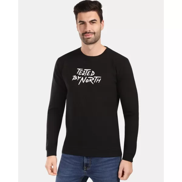  Férfi póló KILPI BASE-M ZM0301KI FEKETE 