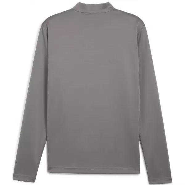  Ing PUMA TEAMGOAL TRAINING 1/4 ZIP TO 658629_13 ÖNTÖTTVAS/FEHÉR/ÁRNYÉKSZÜRKE 