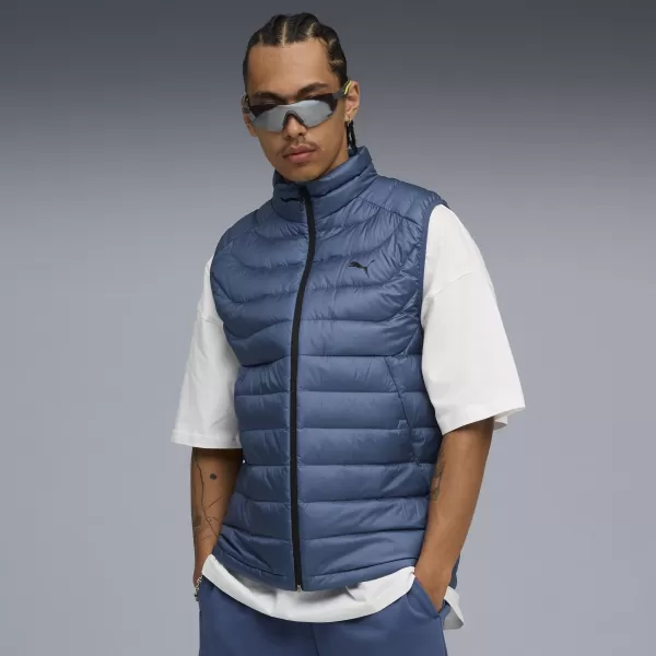  Férfi mellény PUMA PACKLITE DOWN VEST 68521380 SÖTÉT INDIGÓ 