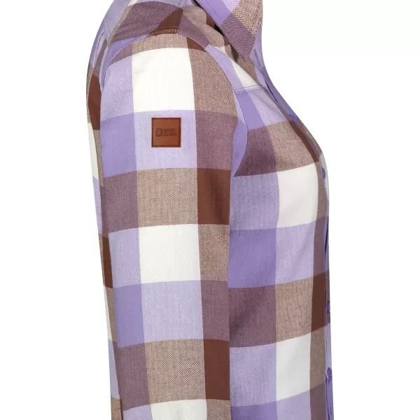  Női flanel ing NORDBLANC HALCYON NBSSL8244 LILA 