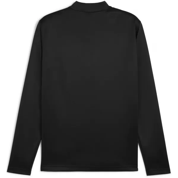  Ing PUMA TEAMGOAL TRAINING 1/4 ZIP TO 658629_03 PUMA FEKETE/FEHÉR/SÖTÉTSZÜRKE 
