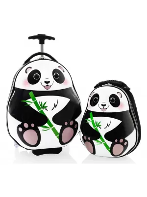 Bőrönd HEYS TRAVEL TOTS LIGHTWEIGHT KIDS PANDA