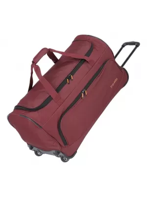 Táska TRAVELITE BASICS FRESH WHEELED DUFFLE BURGUNDIA