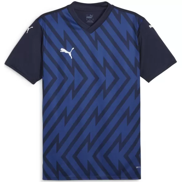  Férfi mez PUMA TEAMGLORY JERSEY 70574006 PUMA NAVY/WHITE/LÁNGOLÓ KÉK 