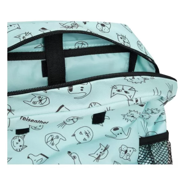  Hátizsák REISENTHEL BACKPACK KIDS MACSKÁK ÉS KUTYÁK MENTA 