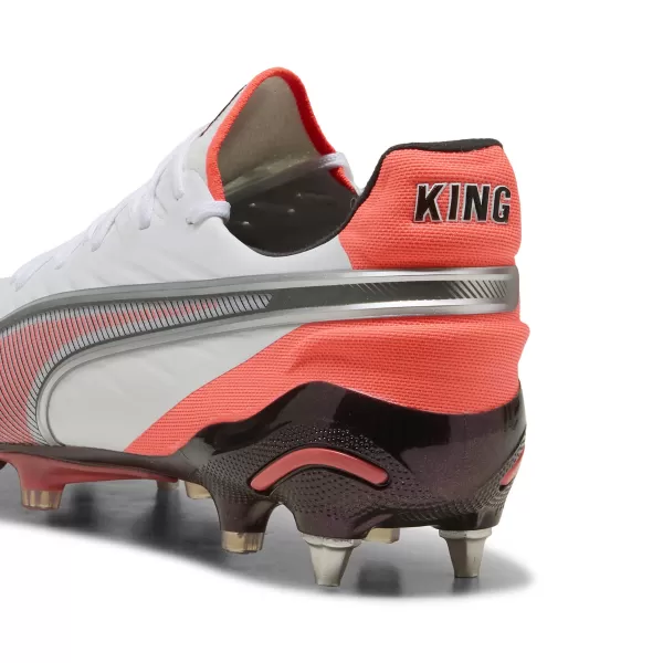  Férfi labdarúgó csizma PUMA KING ULTIMATE MXSG 10881701 PUMA FEHÉR/PUMA EZÜST 