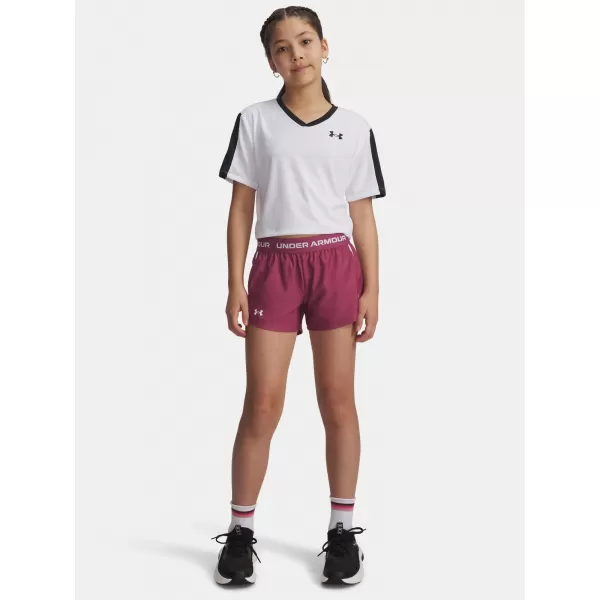  Lány rövidnadrág UNDER ARMOUR G TECH PLAY UP SHORT 1390075-659 PIROS 