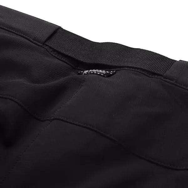  Női softshell nadrág ALPINE PRO CORBA LPAF663 FEKETE 