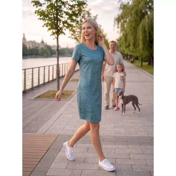  Női hosszabbított póló/prémium ruha ALTISPORT VOJ/ALW084SAT02 ZÖLD 