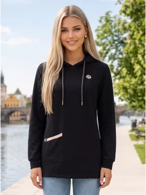 Női pulóver ALTISPORT GITA FEKETE