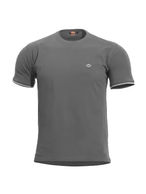 póló PENTAGON LEVANTES CREWNECK STRIPES K09026 FARKAS/SZÜRKE