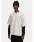 Férfi póló UNDER ARMOUR UA RIVAL WAFFLE CREW 1383106-110 FEHÉR