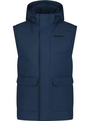 Férfi téli mellény NORDBLANC NUMINOUS NBWJM8062 SÖTÉTKÉK