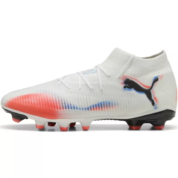  Futballcipők PUMA FUTURE 8 PRO FG/AG 10858801 WHITE/ FEHÉR/PUMA FEKETE/VILÁGÍTÓ VÖRÖS 