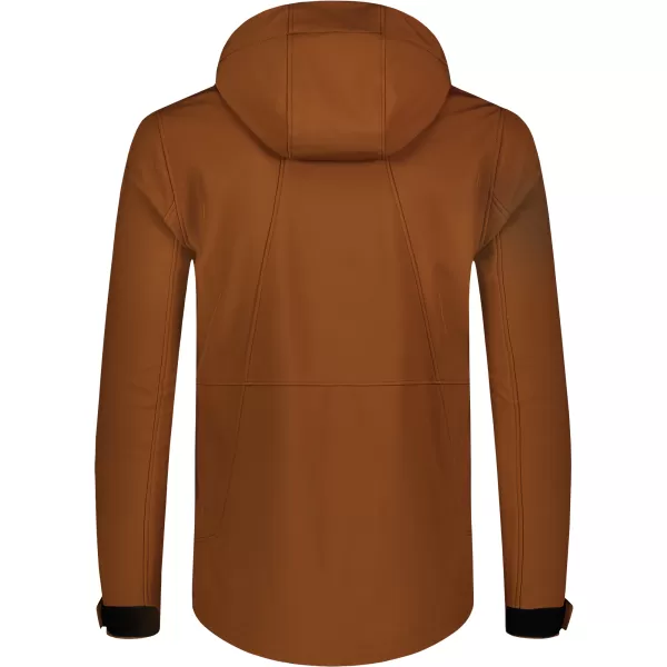  Férfi softshell kabát NORDBLANC NBWSM8264 PUŠTÍK BARNA 