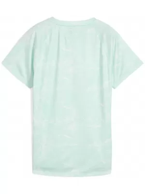 Női póló PUMA W RUN VELOCITY AOP TEE 52759945 MENTA OLVAD
