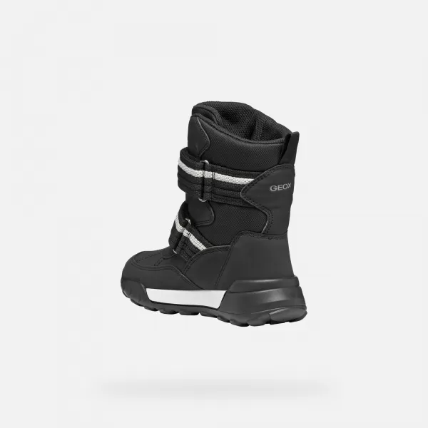  Fiú bokacsizma GEOX TREKKYUP ABX J56MBB050FUC9999 FEKETE 