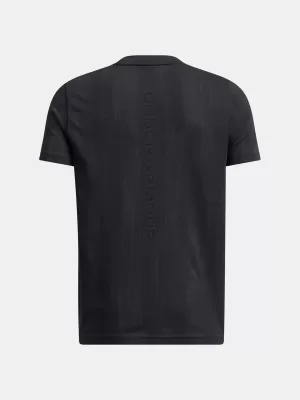 Fiú póló UNDER ARMOUR VANISH SEAMLESS SS 1388130-001 FEKETE