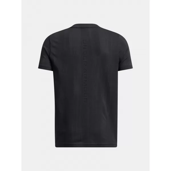  Fiú póló UNDER ARMOUR VANISH SEAMLESS SS 1388130-001 FEKETE 