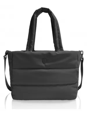 Táska HEYS PUFFER TRAVEL TOTE FEKETE