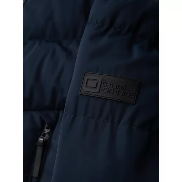  Kabát OMBRE OM-JAHP-0304 SÖTÉTKÉK 