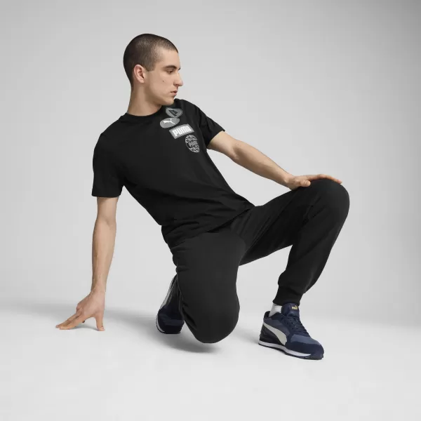  Ing PUMA GRAPHICS ICON TEE 68320801 PUMA FEKETE 