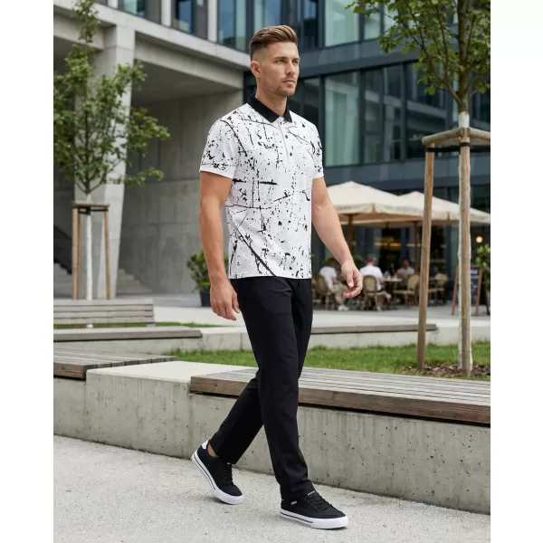  Férfi nadrág ALTISPORT ATS TROUSER CLASSIC-FIT FEKETE 