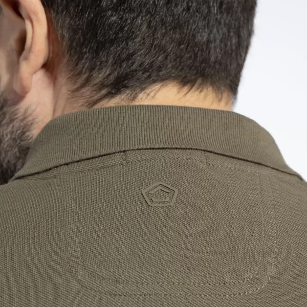  Férfi póló gallérral PENTAGON MOTH PIQUET POLO SHIRT K09047 FEKETE 