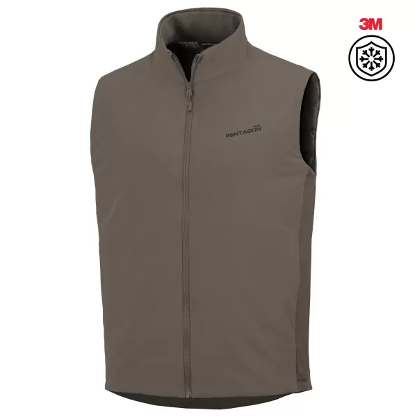  Férfi mellény PENTAGON LYNX 3M G INSULATION VEST K04017 BARNA SZÜRKE 