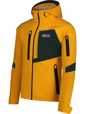 Férfi softshell kabát NORDBLANC NBWSM8106 BOROSTYÁN