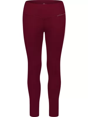 Női vízálló leggings NORDBLANC NBWPL8279 BURGUNDIA