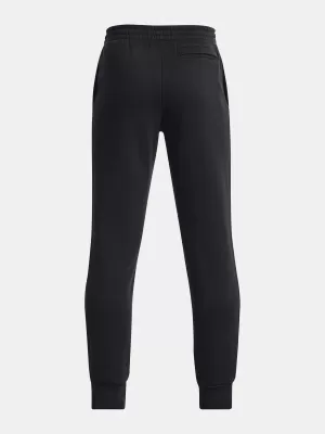 Fiú melegítőnadrág UNDER ARMOUR UA RIVAL FLEECE JOGGERS 1379787-001 FEKETE