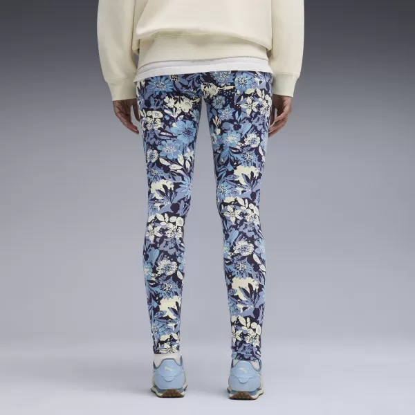  Női leggings PUMA ESS NATURE 2 0 AOP LEGGINGS 68808034 HIDEG KÉK 