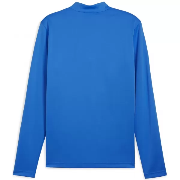  Ing PUMA TEAMGOAL TRAINING 1/4 ZIP TO 658629_02 ELEKTROMOS KÉK LIMONÁDÉ/FEHÉR/CSAPAT KIRÁLYI 