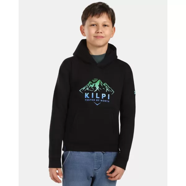  Fiú pulóver KILPI NORTHEN-JB ZJ0206KI FEKETE 