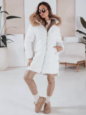 Női kabát DSTREET TY4938 FEHÉR