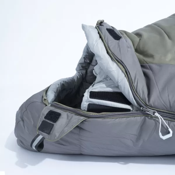  Hálózsák PENTAGON MUMMY SLEEPING BAG 360GR/M² D19003 BARNA SZÜRKE/MIX 