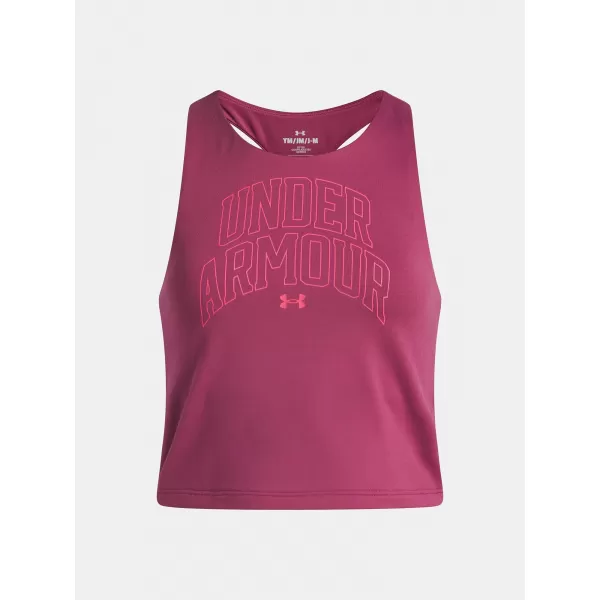  Lány felső UNDER ARMOUR UA MOTION BRANDED TANK 6006029-659 PIROS 
