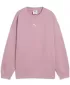 Női pulóver PUMA ESS OVERSIZED CREW FL 68540065 KIEGYENSÚLYOZOTT RÓZSASZÍN