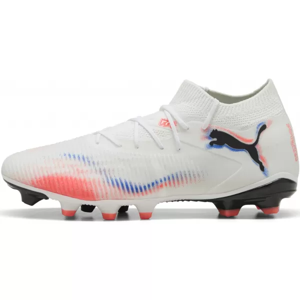  Férfi cipő PUMA FUTURE 8 MATCH FG/AG 10859301 WHITE/ FEHÉR/PUMA FEKETE/IZZÓ PIROS 