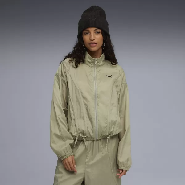  Női kabát PUMA DARE TO OVERSIZED WOVEN JACKET 63214882 LUX HADSEREG 