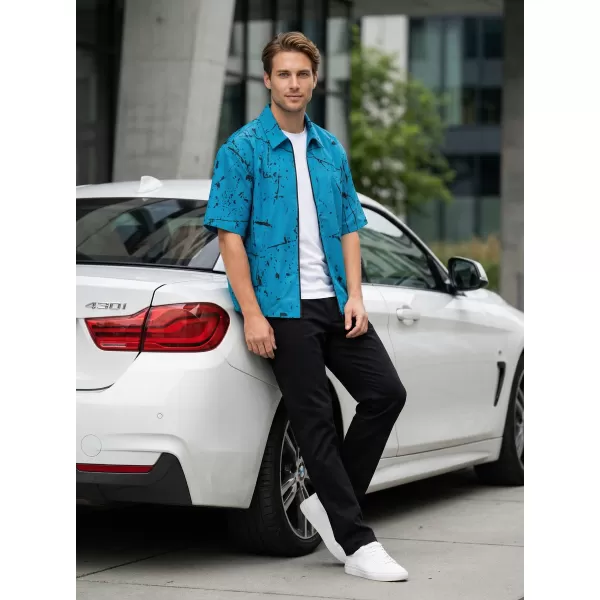  Prémium férfi ing ALTISPORT VOJ/ALM034KOS01 SMARAGD 
