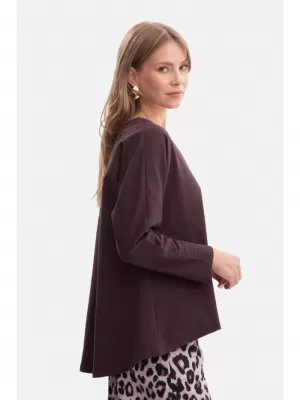 Női blúz BEWEAR B304 ÉTCSOKOLÁDÉ