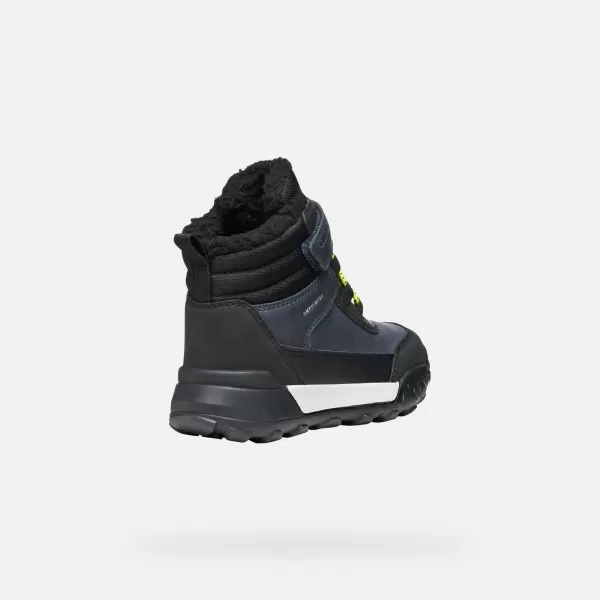  Fiú bokacsizma GEOX TREKKYUP ABX J46MBE0MEMSC0749 SÖTÉTKÉK 