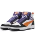 Bébi cipő PUMA REBOUND V6 MID JR 39383134 PUMA FEHÉR/NARANCSSÁRGA GLO/FEKETE