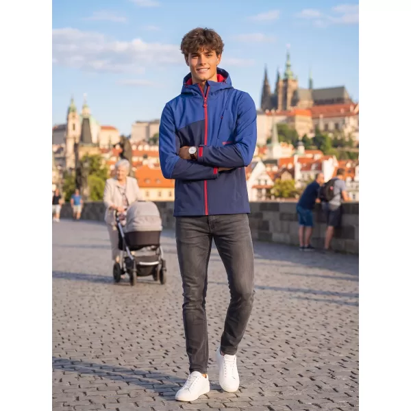  Férfi softshell dzseki ALTISPORT GAN KÉK 