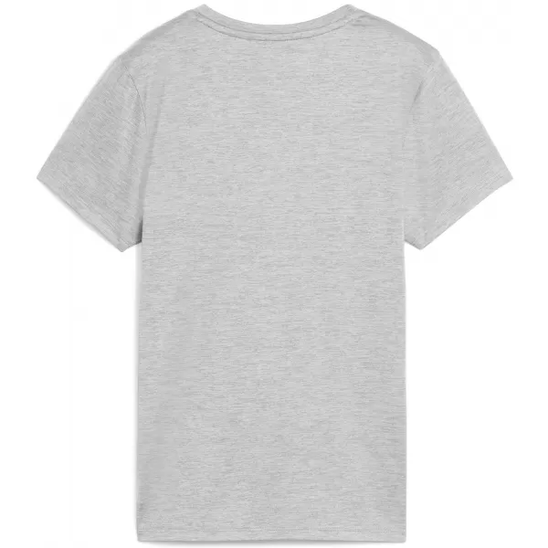  Ing PUMA W TAD ESSENTIAL HEATHER LOGO TEE 52589304 VILÁGOSSZÜRKE HEATHER 