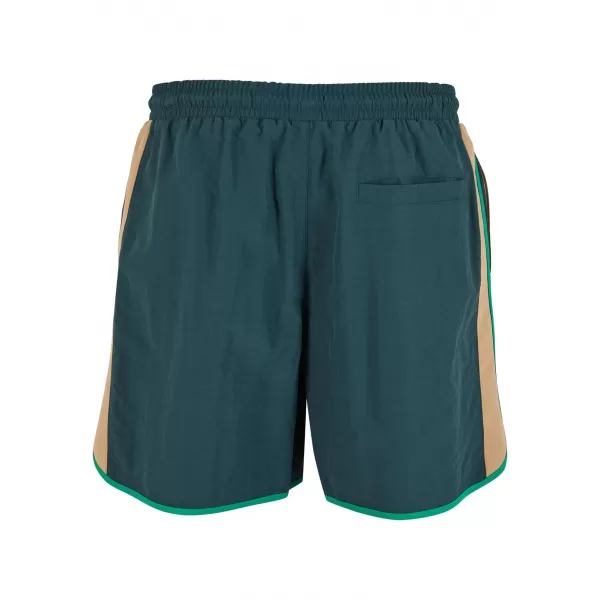  Férfi úszónadrág URBAN CLASSICS TB7348 ÜVEG ZÖLD 