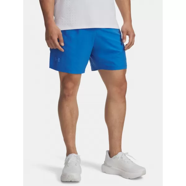  Férfi rövidnadrág UNDER ARMOUR UA LAUNCH PRO 2N1 7 SHORTS KÉK 
