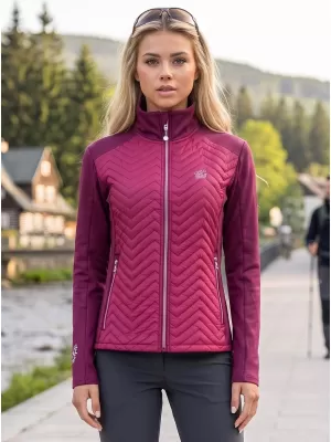 Női kabát ALTISPORT GAIL BURGUNDIA